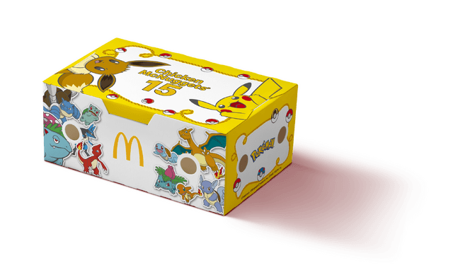 マクドナルドの『ポケモン』数量限定パッケージが可愛い