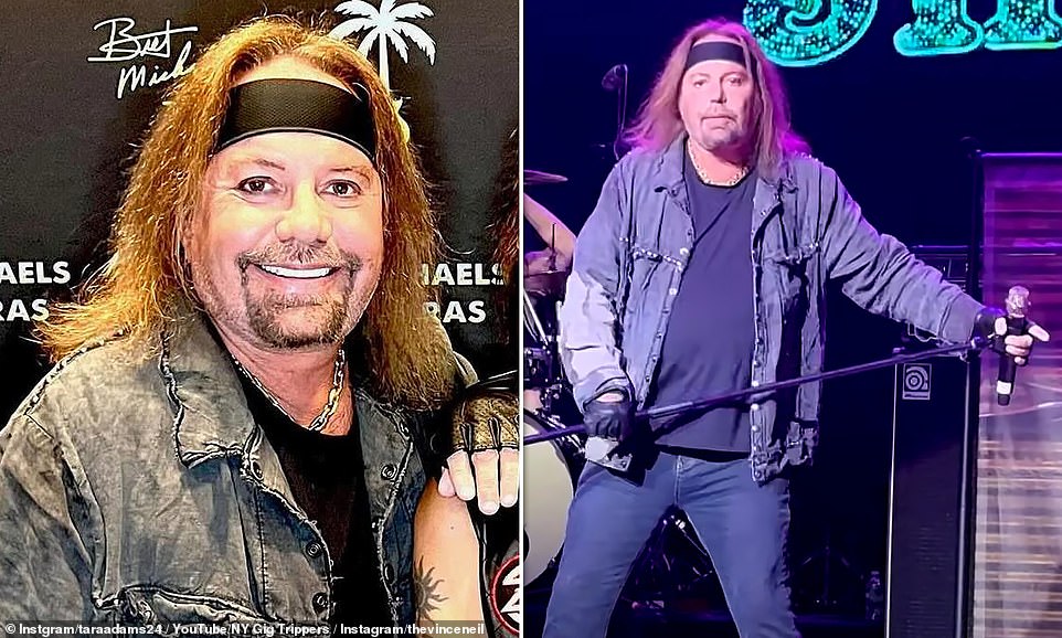 Motley Crue's Vince Neil sparks health concerns with stiff performance
