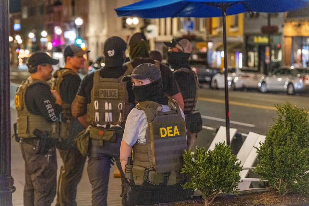 PHOTOS: Federal Police Spread Out Across DC PHOTOS: Federal Police Spread Out Across DC