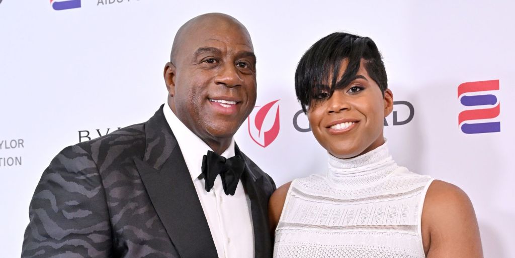 Magic Johnson shares sweet family photo with gay son EJ Johnson
