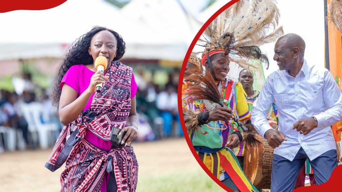 William Ruto’s photo visiting Charlene’s stand at devolution conference ...