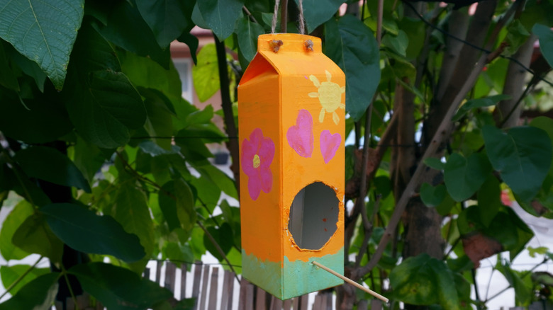 8 Household Items You Can Reuse To Make A Simple No-Build Birdhouse