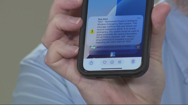 Don't panic: Emergency alert test will sound on Portland-area phones ...