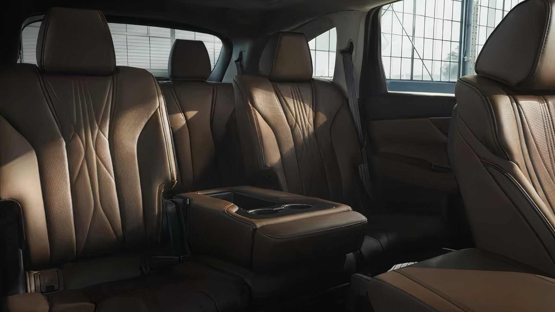 2025 Acura MDX interior showing rear seats