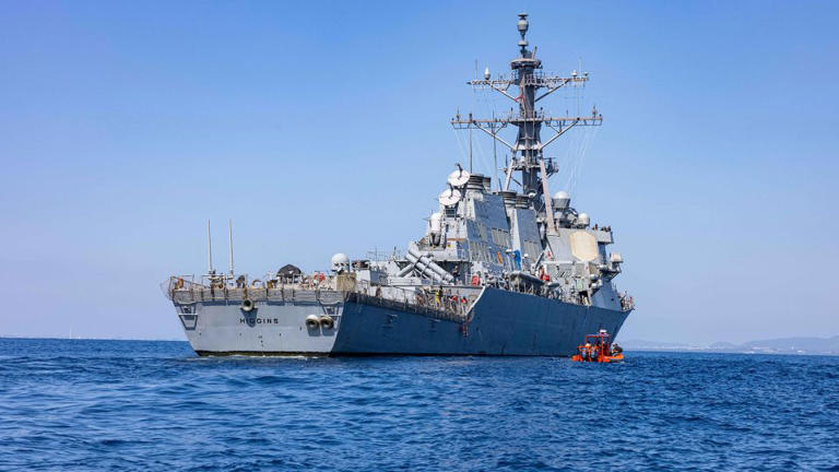 US Navy warship lost power and propulsion for hours, defense official says