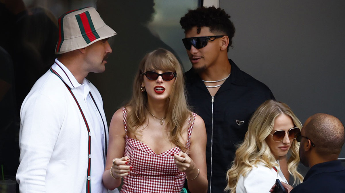 Travis Kelce channels Taylor Swift with 'fearless' Patrick Mahomes take