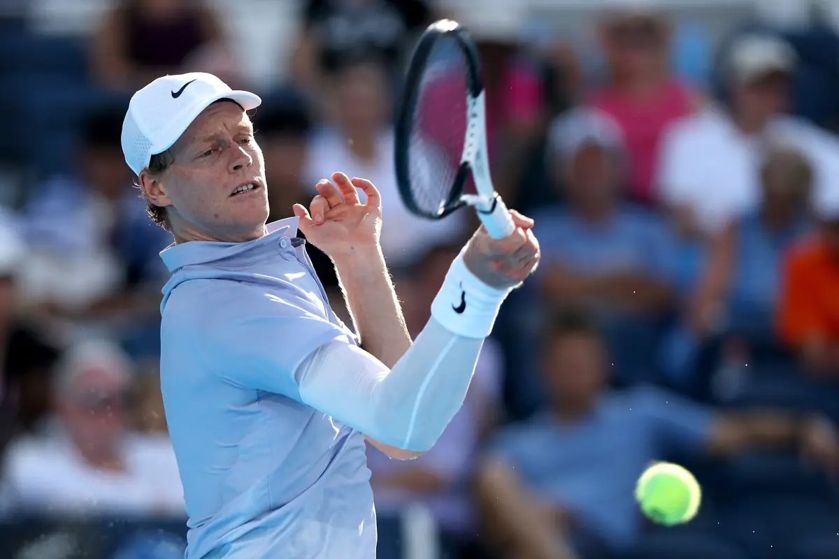 Image hình ảnh hình ảnh hình ảnh Auger-Aliassime - Sinner cùng Alcaraz vào tứ kết Cincinnati Mở rộng