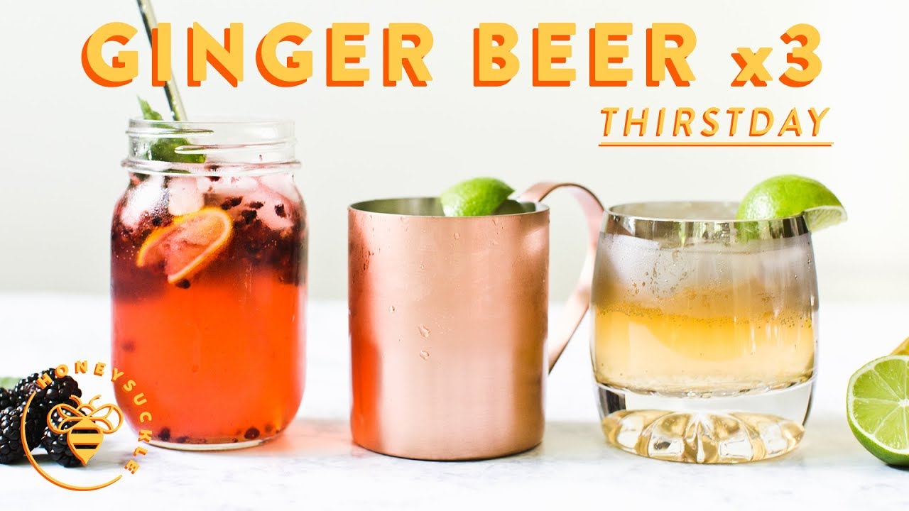 Ginger Beer at Its Best: 3 Cocktails & 3 Zero-Proof Variations