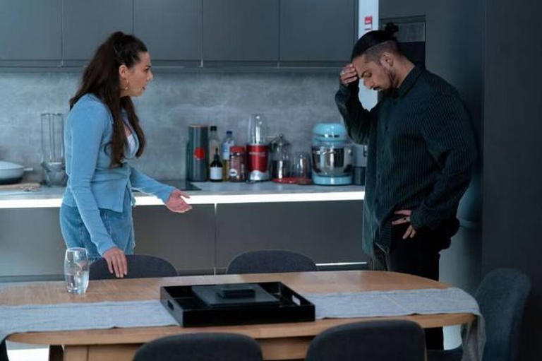 Ravi and Priya in EastEnders