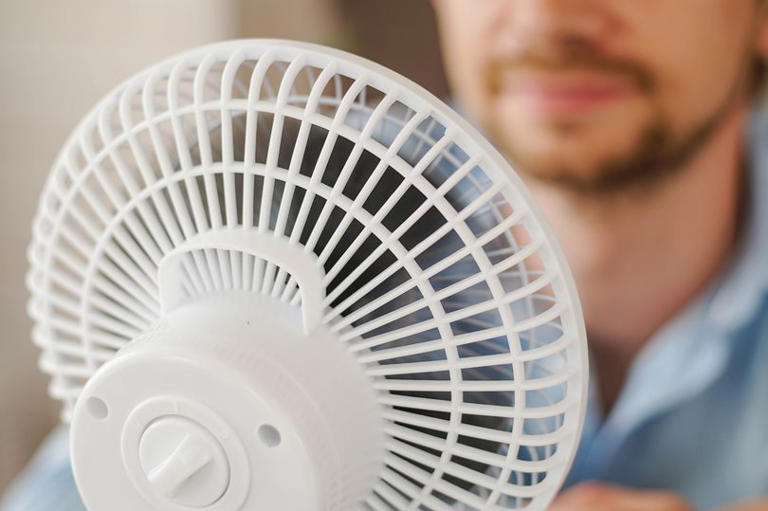 Key advice not to use electric fans if temperatures rise above 35C ...