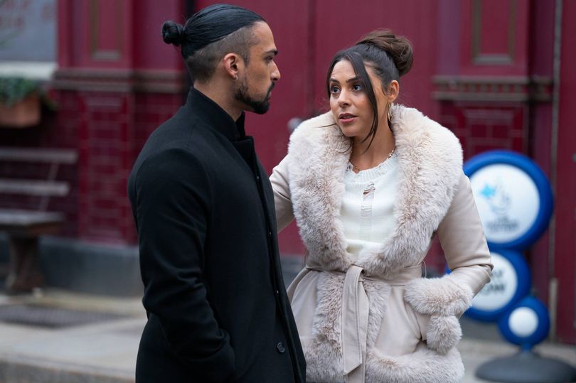 Ravi and Priya in EastEnders