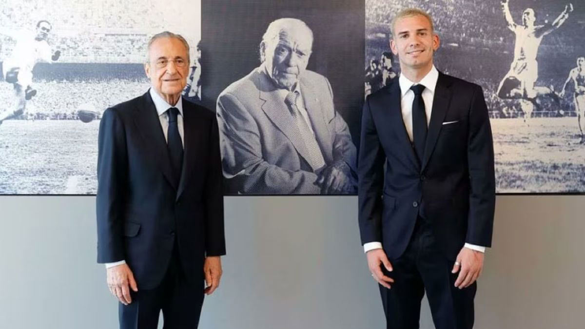 El gesto del presidente del Real Madrid que sorprendió a River en la El gesto del presidente del Real Madrid que sorprendió a River en la