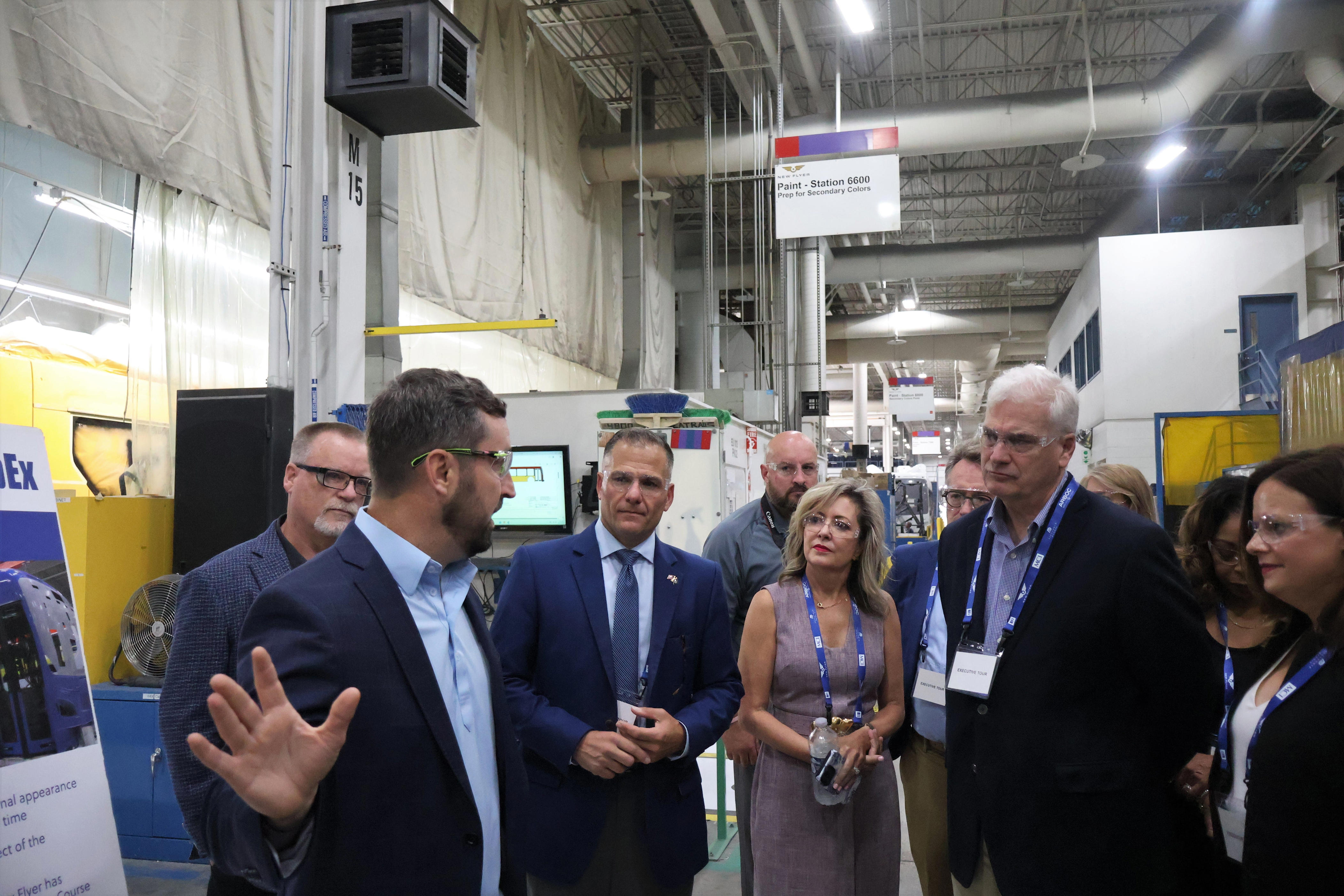 Emmer visits St. Cloud's New Flyer, discusses Northstar's future