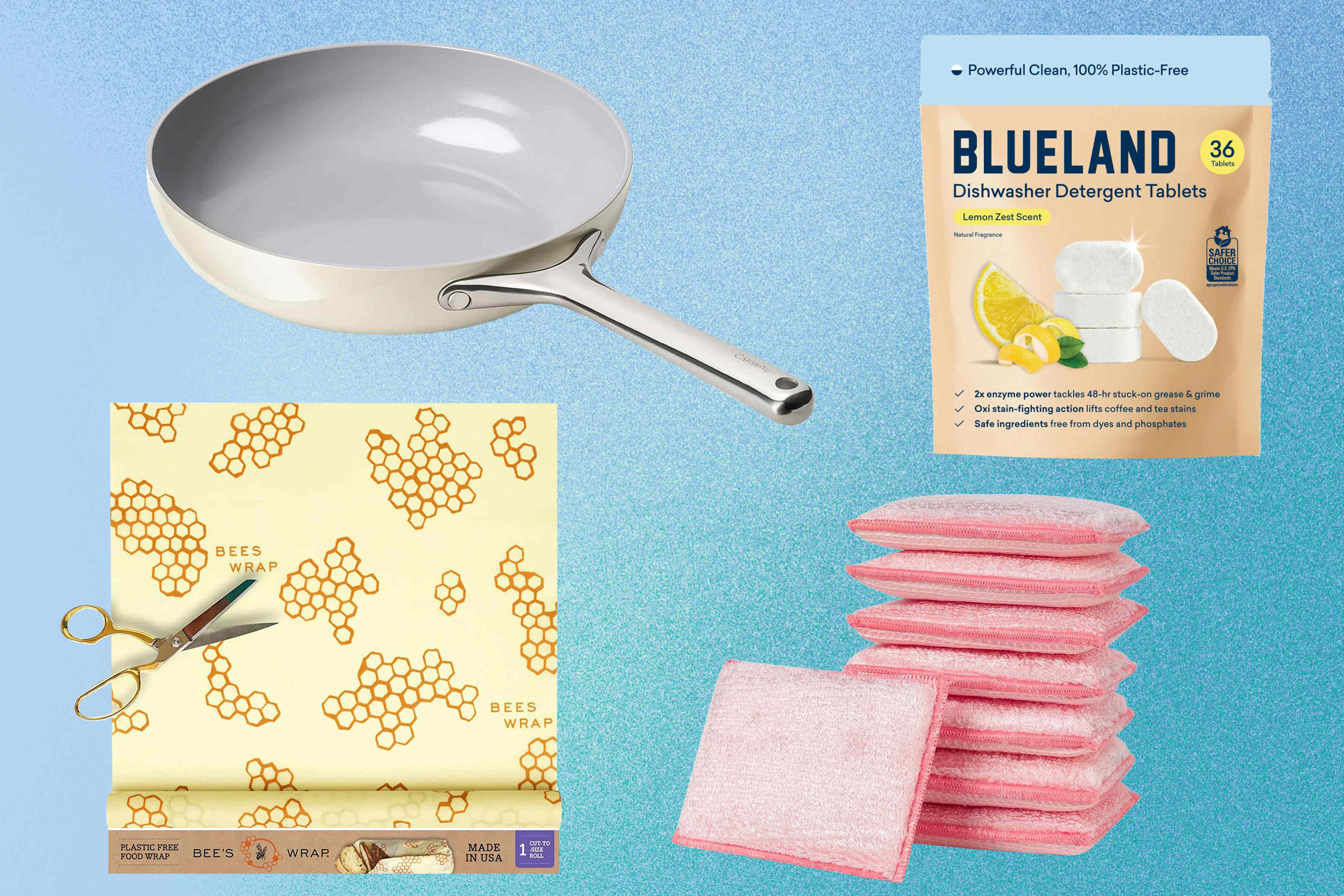 Ditch the plastic in your kitchen for these eco-friendly swaps—from $9
