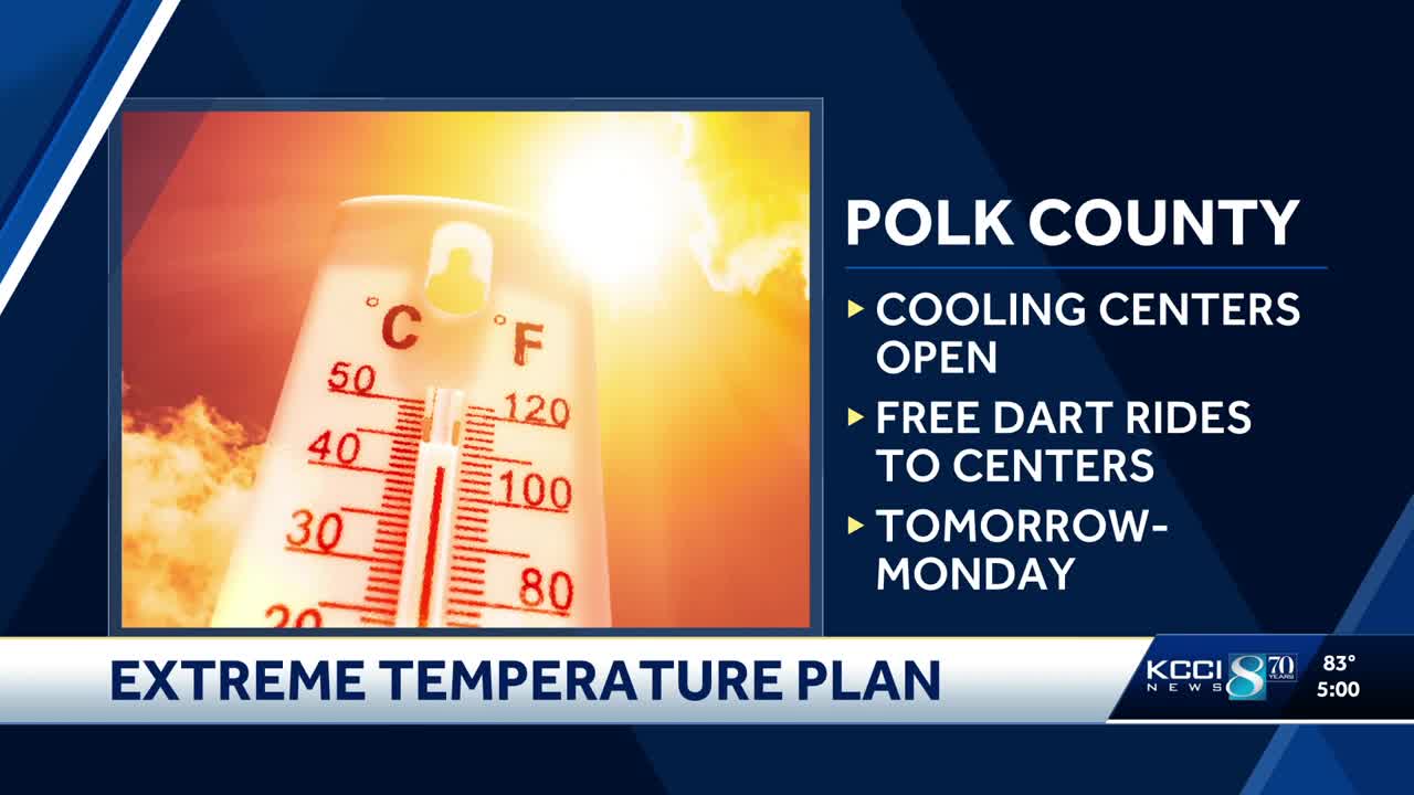 Iowa Weather Polk County S Extreme Temperature Plan Goes Into Effect