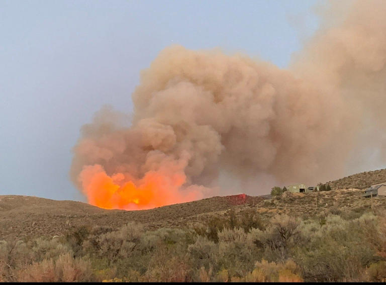 Rancho Fire north of Reno at 600 acres, ‘moving at a high rate of speed’