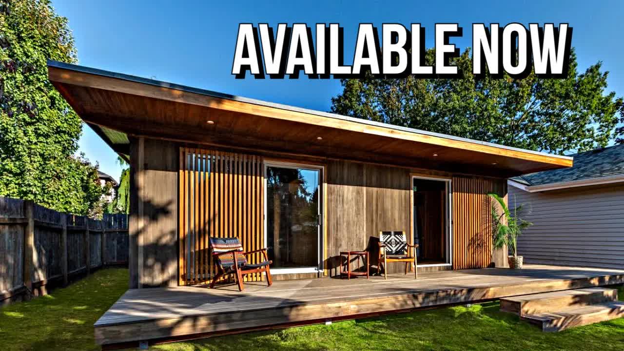 Finally a prefab home in California that’s available now!