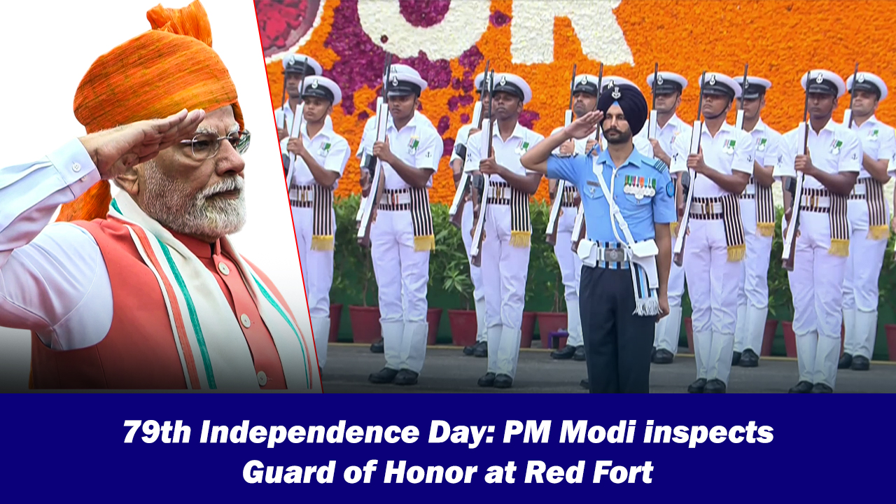 79th-independence-day-pm-modi-inspects-guard-of-honor-at-red-fort