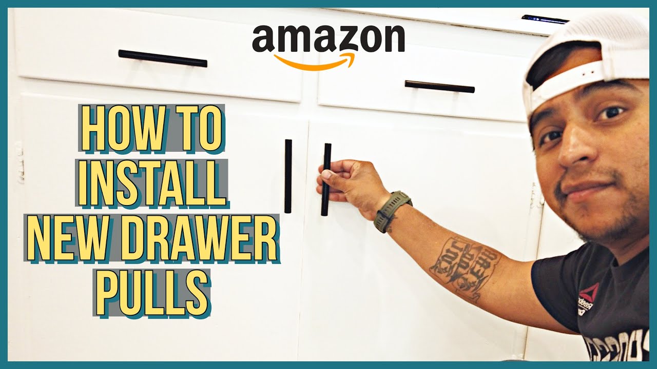 How to Install New Drawer Pulls | Amazon Drawer Pulls Guide