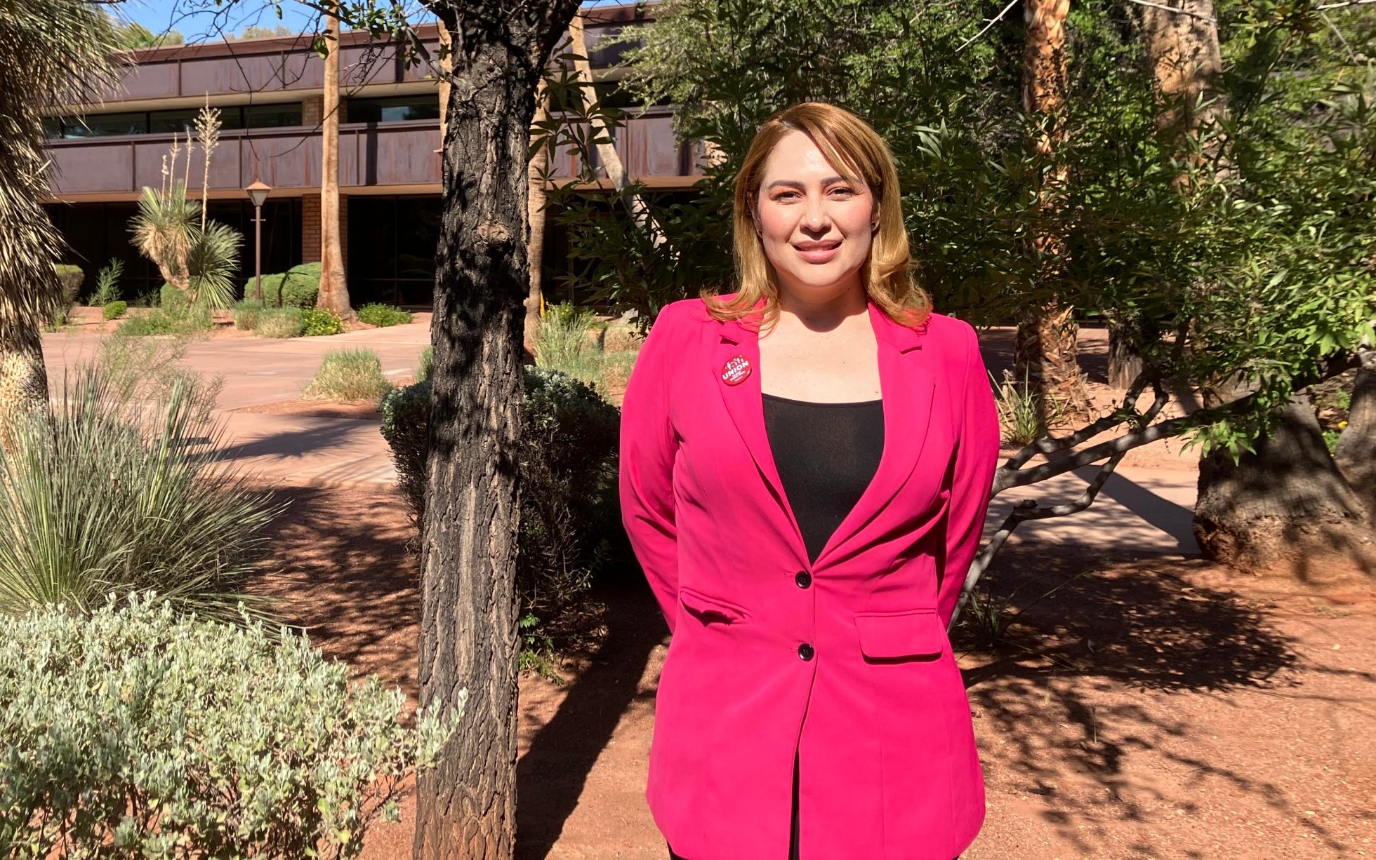 Hostess Gloria Valdez saw her work cut from five days a week to four