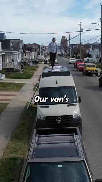 Our vans roof setup is sick
