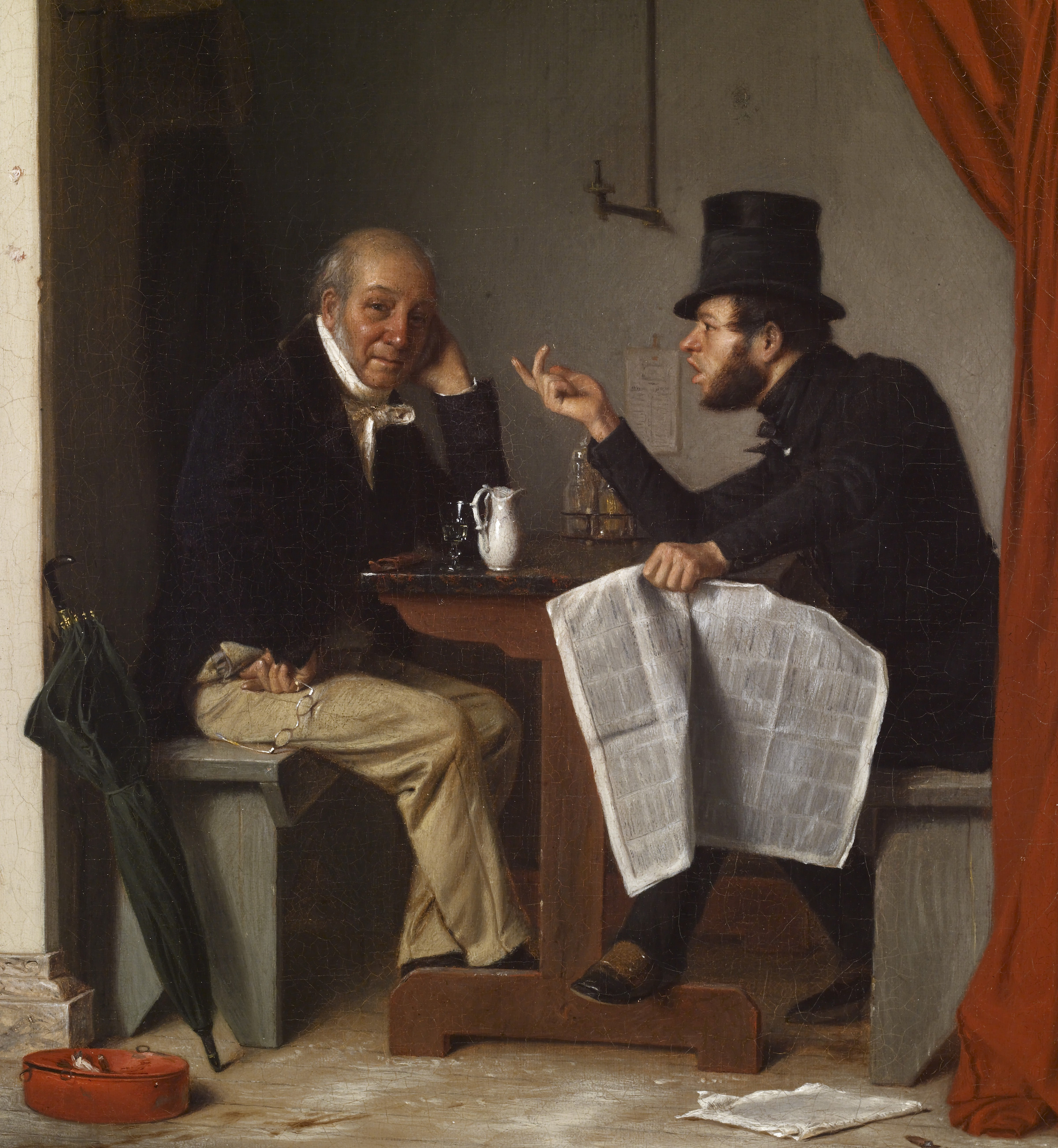 This 1848 painting has uncanny insight into American conspiracy thinking