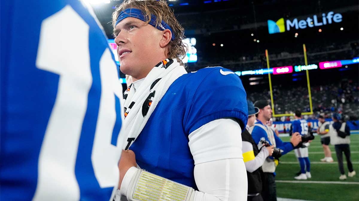 Former Giants star Tiki Barber’s excited reaction to Jaxson Dart move