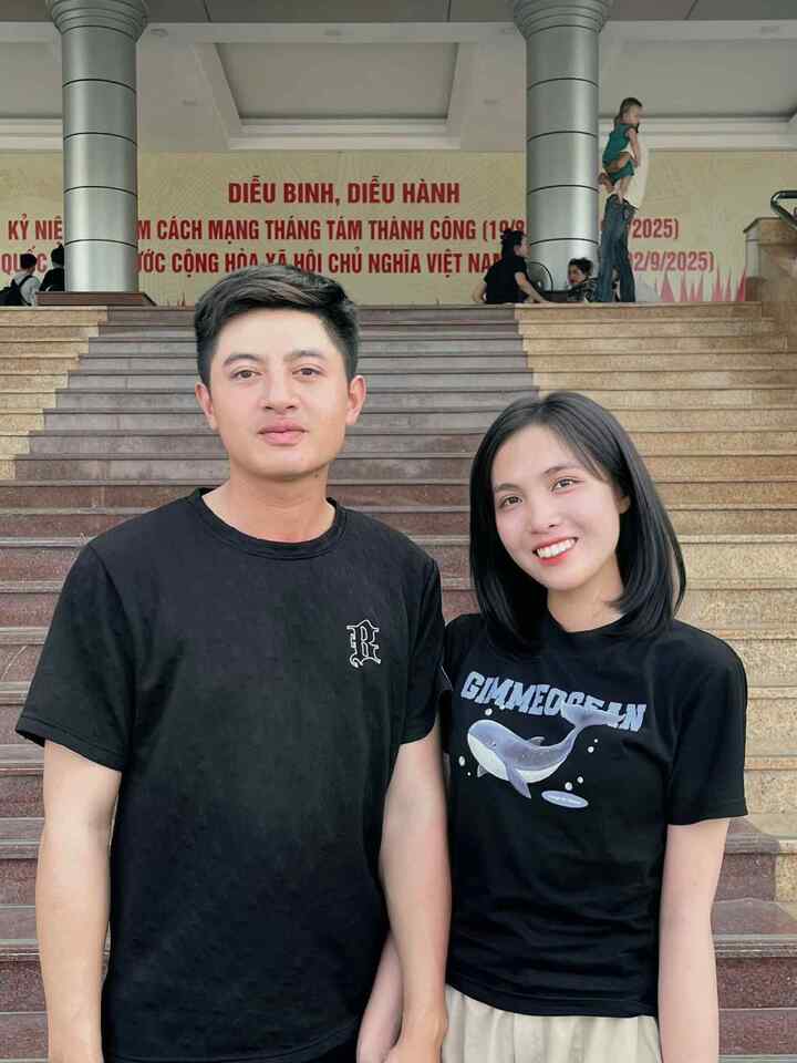 Hình ảnh đời thường giản dị, đáng yêu của cặp đôi. (Ảnh: NVCC)