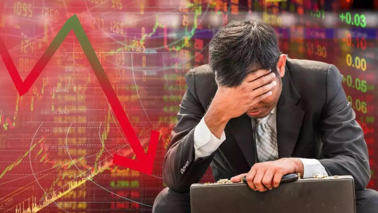 Why is the stock market down today? Sensex plunges 690 pts, Nifty slips below 24,900; 5 factors behind the slide