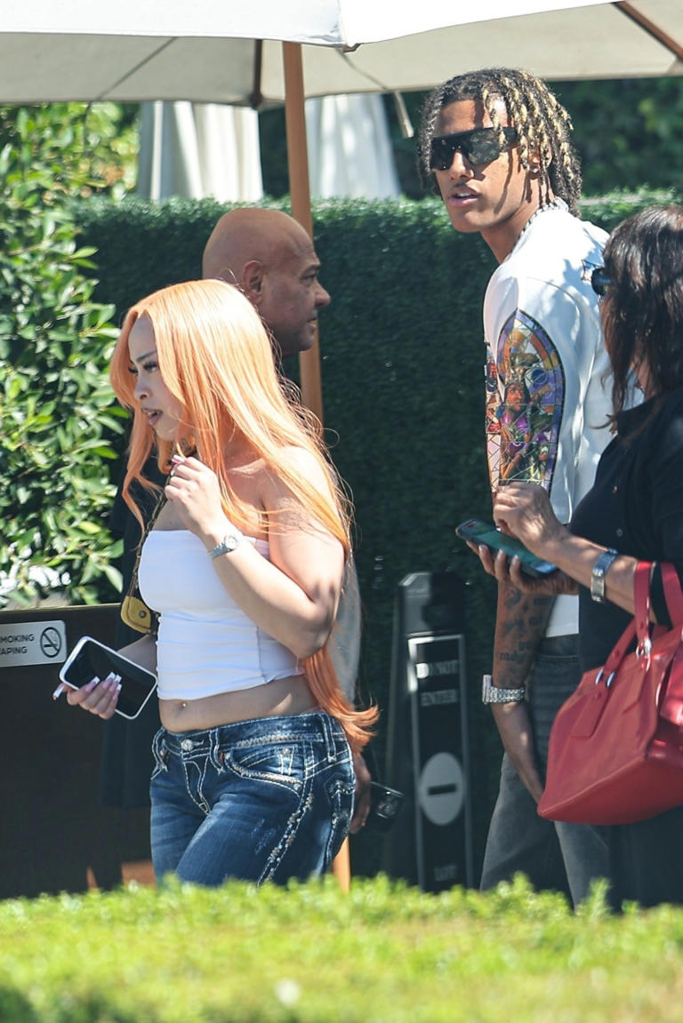 Ice Spice sparks Sauce Gardner breakup rumors after being spotted with  basketball star, image size:768x1151