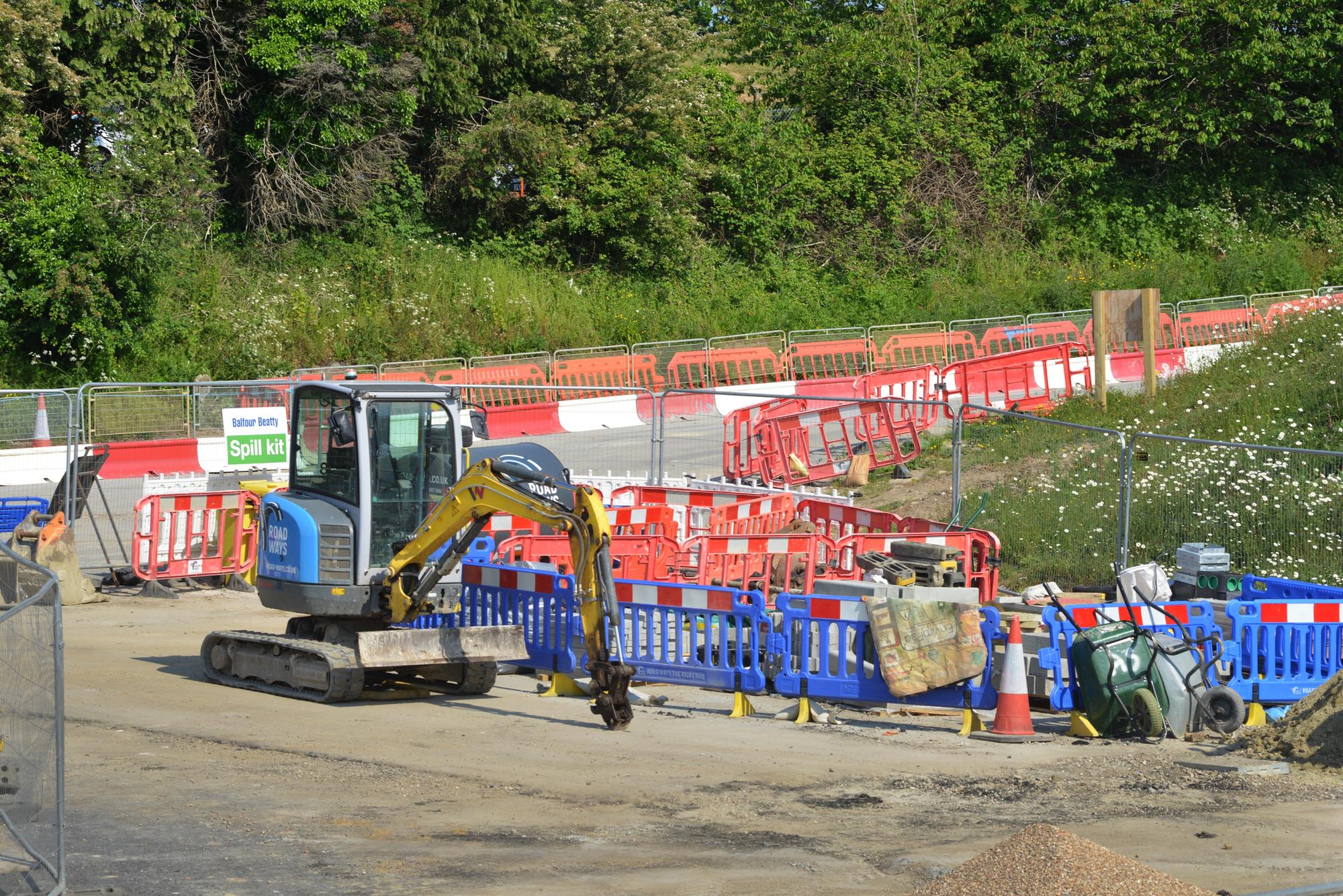 Work on St Leonards Queensway Gateway Road, which was due to be ...