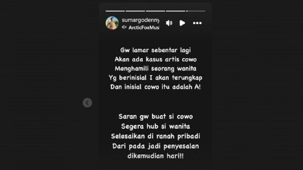 Peringatan Denny Sumargo untuk Artis A yang Hamili Wanita, Lakukan atau Menyesal