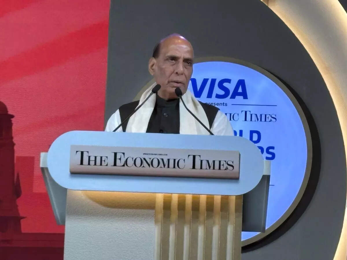 India’s next leap is fifth-generation fighter jets with home-built engines: Rajnath Singh at ET WLF