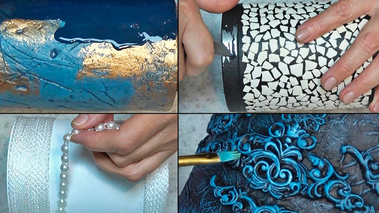 Four DIY tin can craft projects