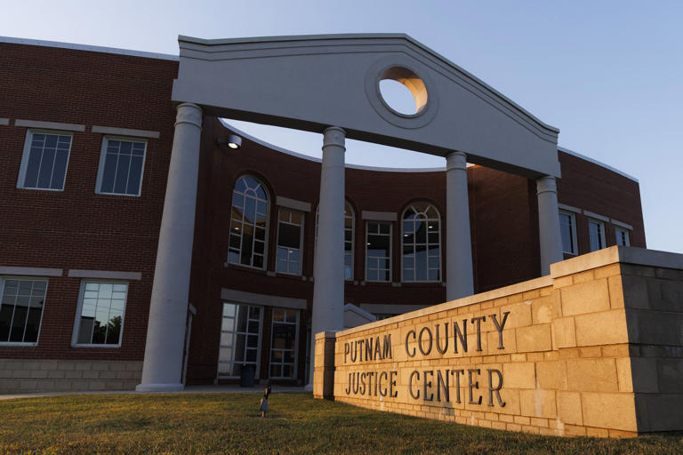 The Putnam County Justice Center is pictured, Friday, Aug. 22, 2025, in Cookeville, Tenn. (AP Photo/Brett Carlsen)