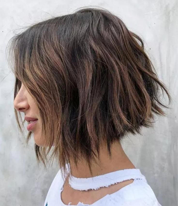 30 model potongan rambut sebahu kekinian yang bagus