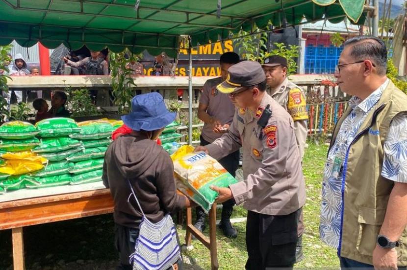 Polisi dan Bulog Jaga Stabil Harga Beras di Wamena