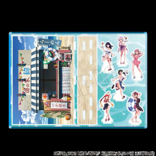 グリッドマンユニバース 海の家 マルイ アクリルスタンド 6体セット グリッドマンユニバース 海の家 マルイ アクリルスタンド 6体セット