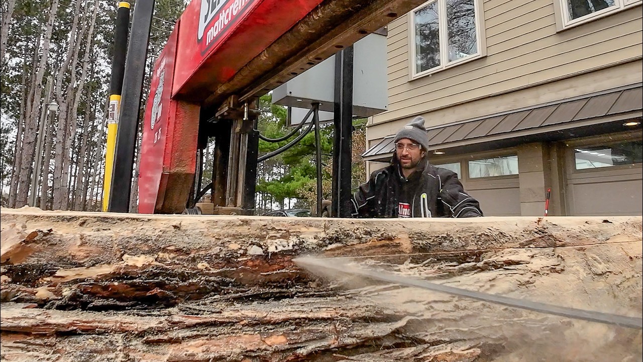 This Log Left Me Speechless Sawmill Asmr