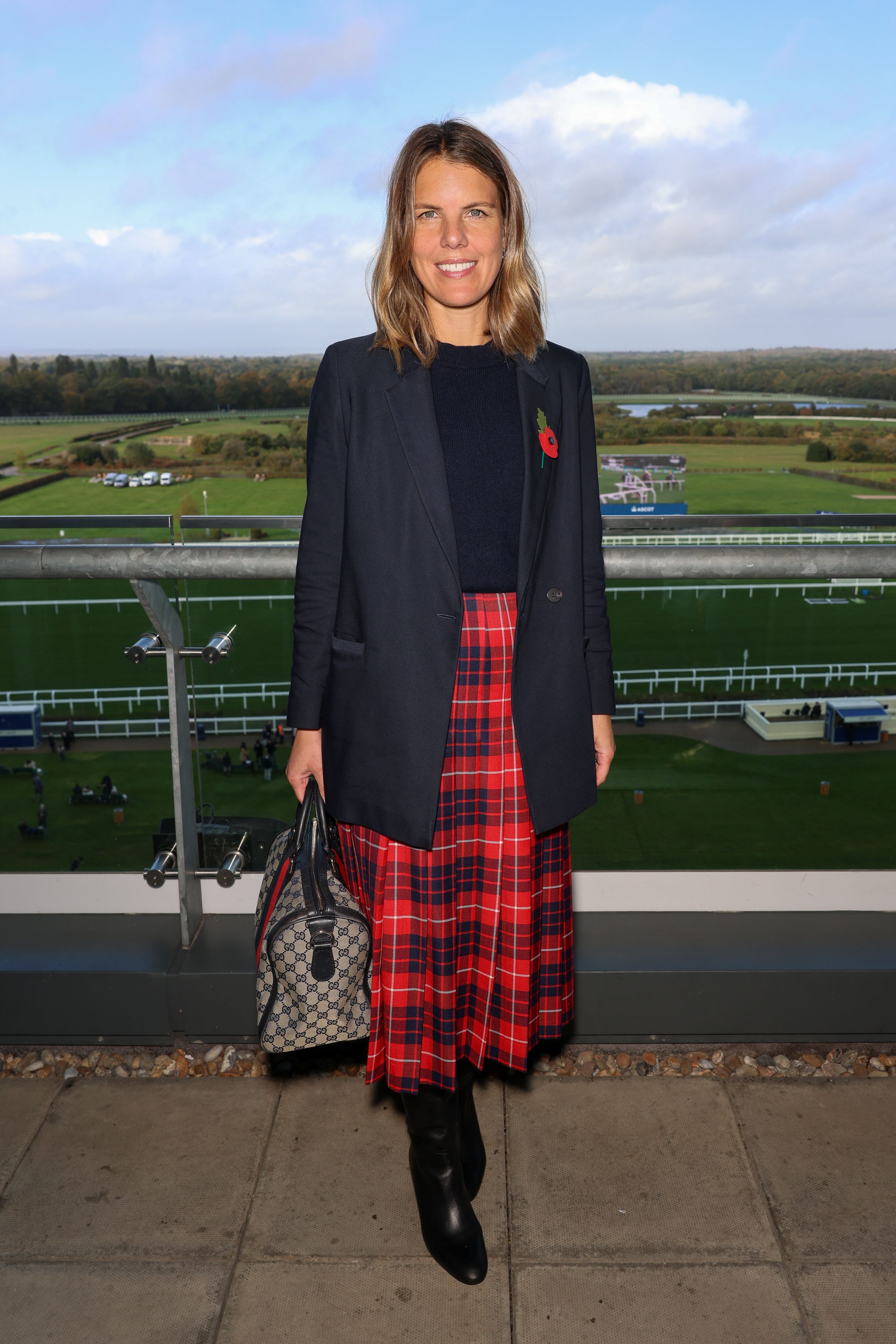 Virginia Chadwyck-Healey à Ascot, le 4 novembre 2023.