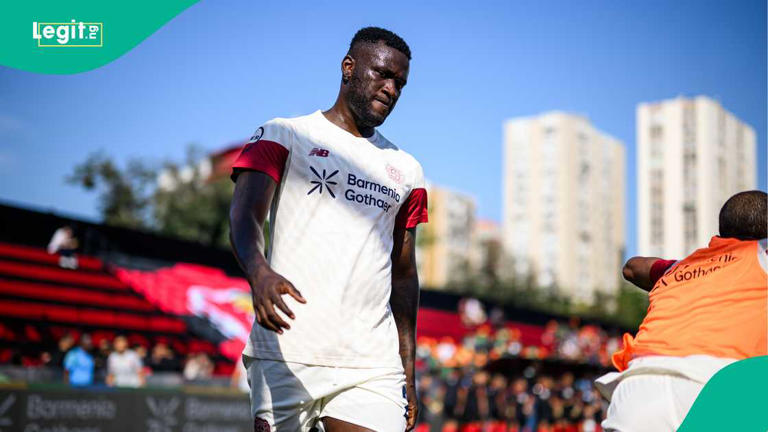Super Eagles striker Victor Boniface pays emotional tribute to his mum