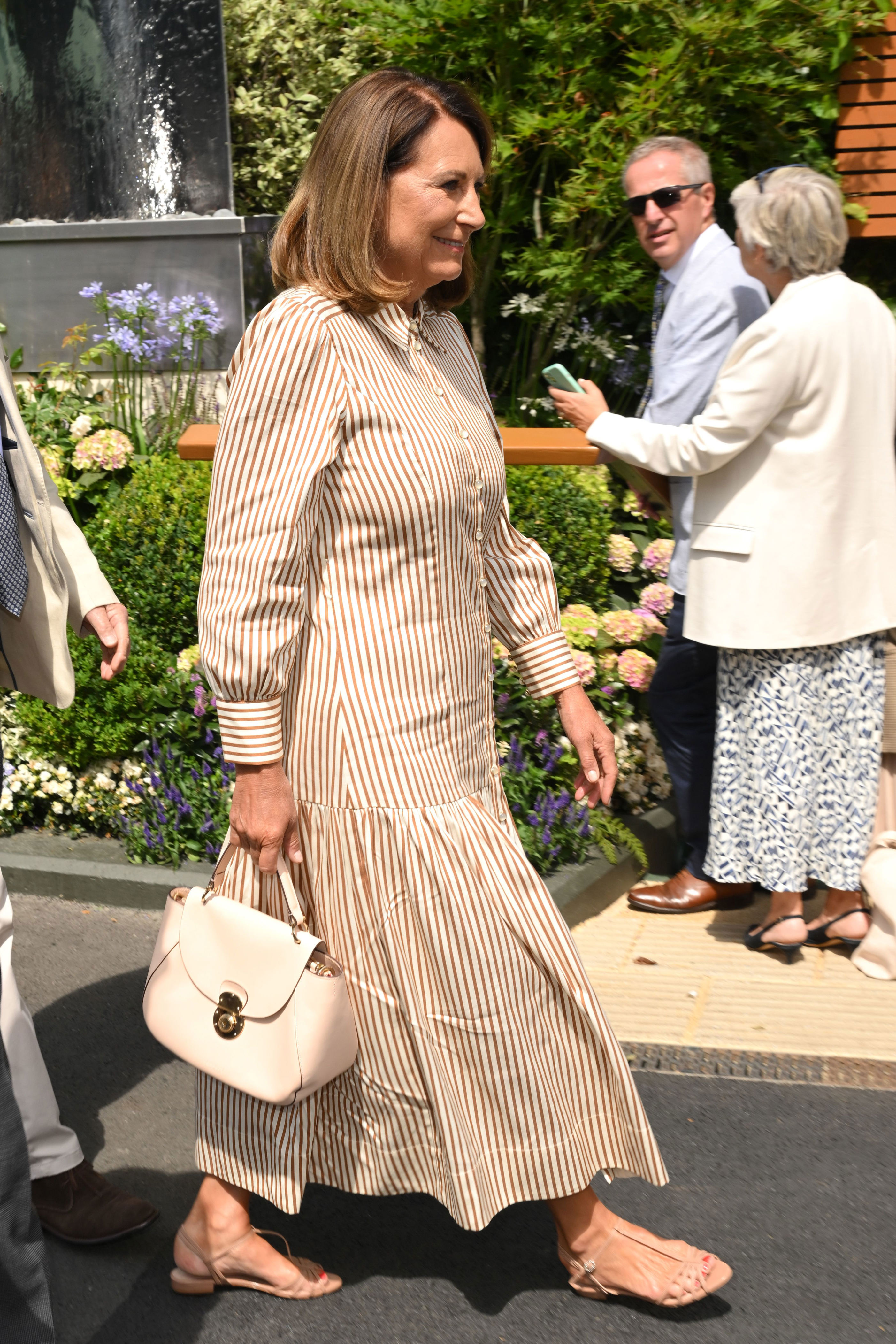 Carole Middleton à Wimbledon, le 7 juillet 2025.