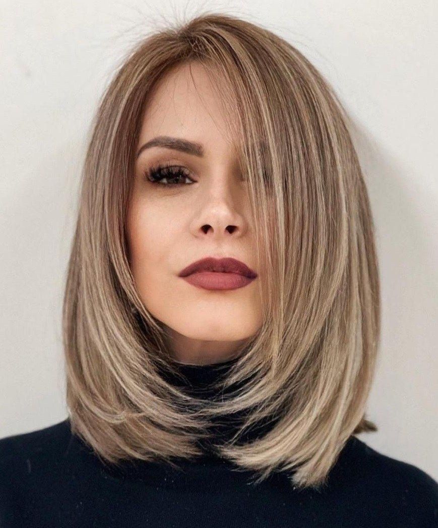 30 model potongan rambut sebahu kekinian yang bagus