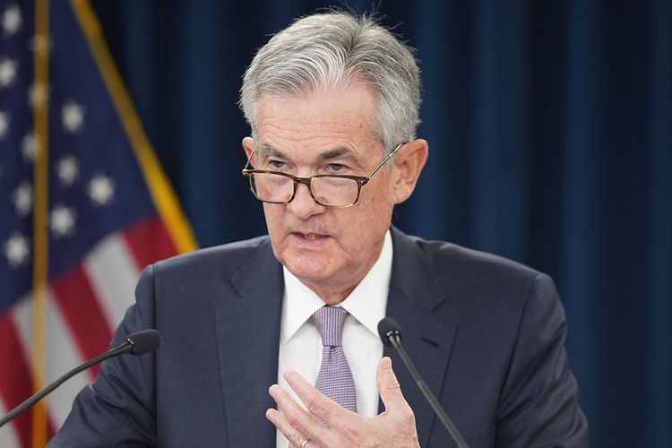 Respons Pidato The Fed, Wall Street Melonjak, Dow Rekor Baru
