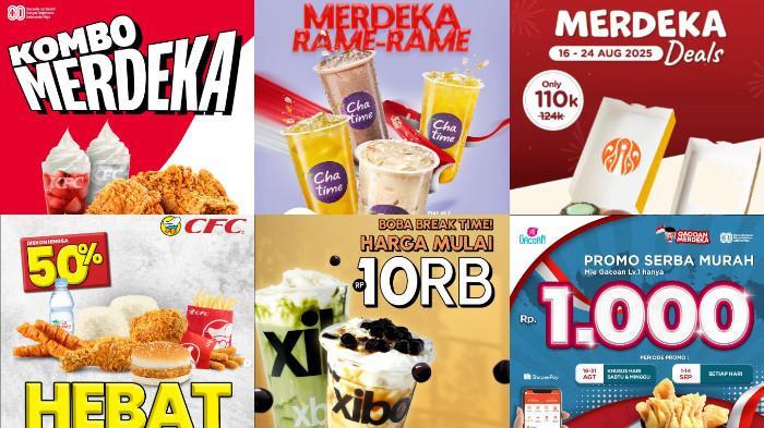 Promo Akhir Pekan 23–24 Agustus: Diskon Menarik dari KFC, JCO, Mie Gacoan, dan Chatime