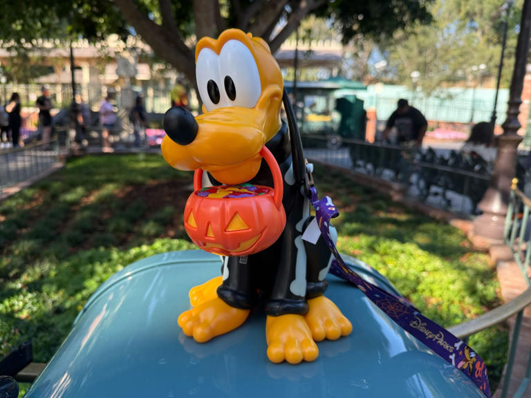 Pluto Skeleton Sipper Arrives at Disneyland Resort for Halloween 2025