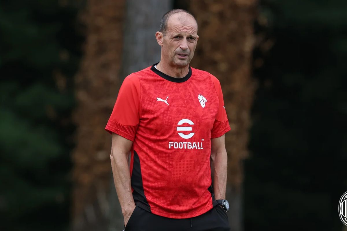 Allegri Siapkan AC Milan Hadapi Laga Pembuka Serie A vs Cremonese di San Siro