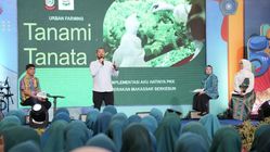 TP PKK Makassar Gelar Talkshow Urban Farming di Gebyar HKG PKK ke-53