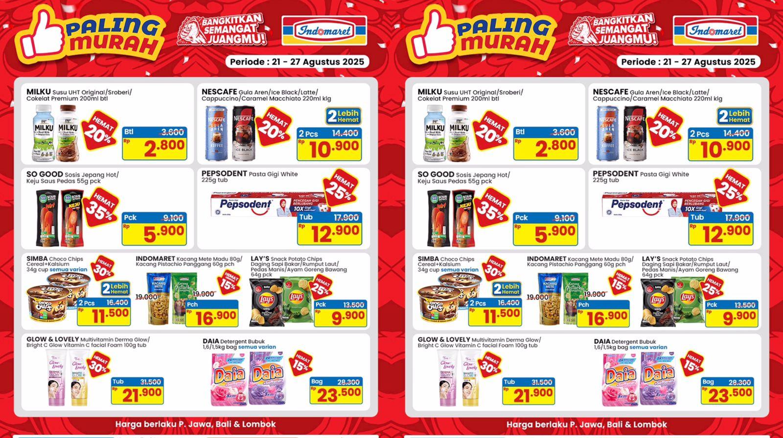 Promo Heboh Indomaret 24-27 Agustus 2025, Diskon Minyak Goreng Sania Rp38.200