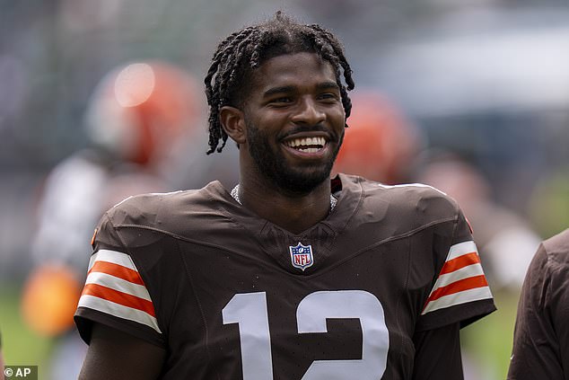 Shedeur Sanders swarmed by fans as he makes shock appearance ahead of  Browns' preseason finale